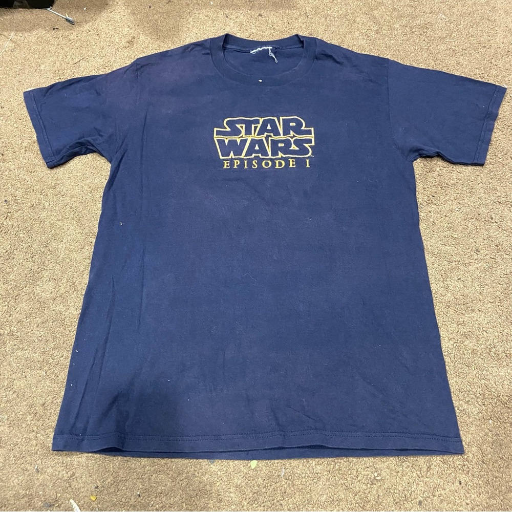 Star Wars Episode 1 The Phantom Menace Movie Promo Shirt Size Large